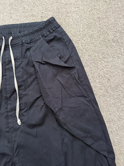 SS16 Rick Owens Mainline Black Angel/Lung Pods Shorts
