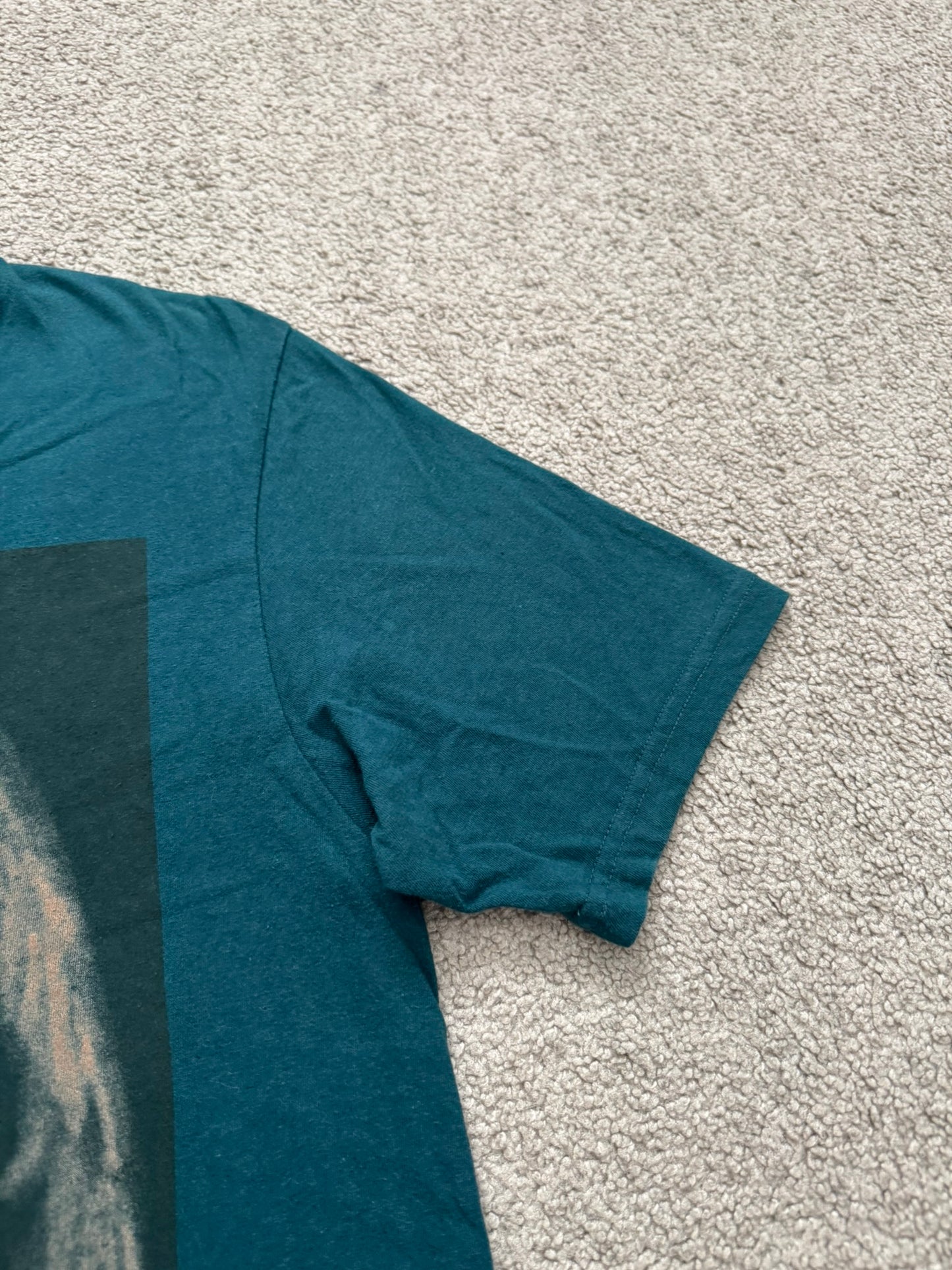 SS07 Undercover "Dark Angel" Graphic Teal T Shirt
