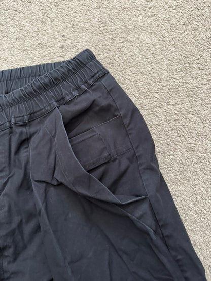 SS16 Rick Owens Mainline Black Angel/Lung Pods Shorts