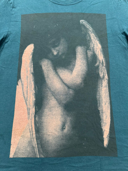 SS07 Undercover "Dark Angel" Graphic Teal T Shirt