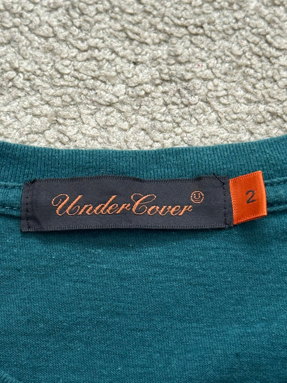 SS07 Undercover "Dark Angel" Graphic Teal T Shirt