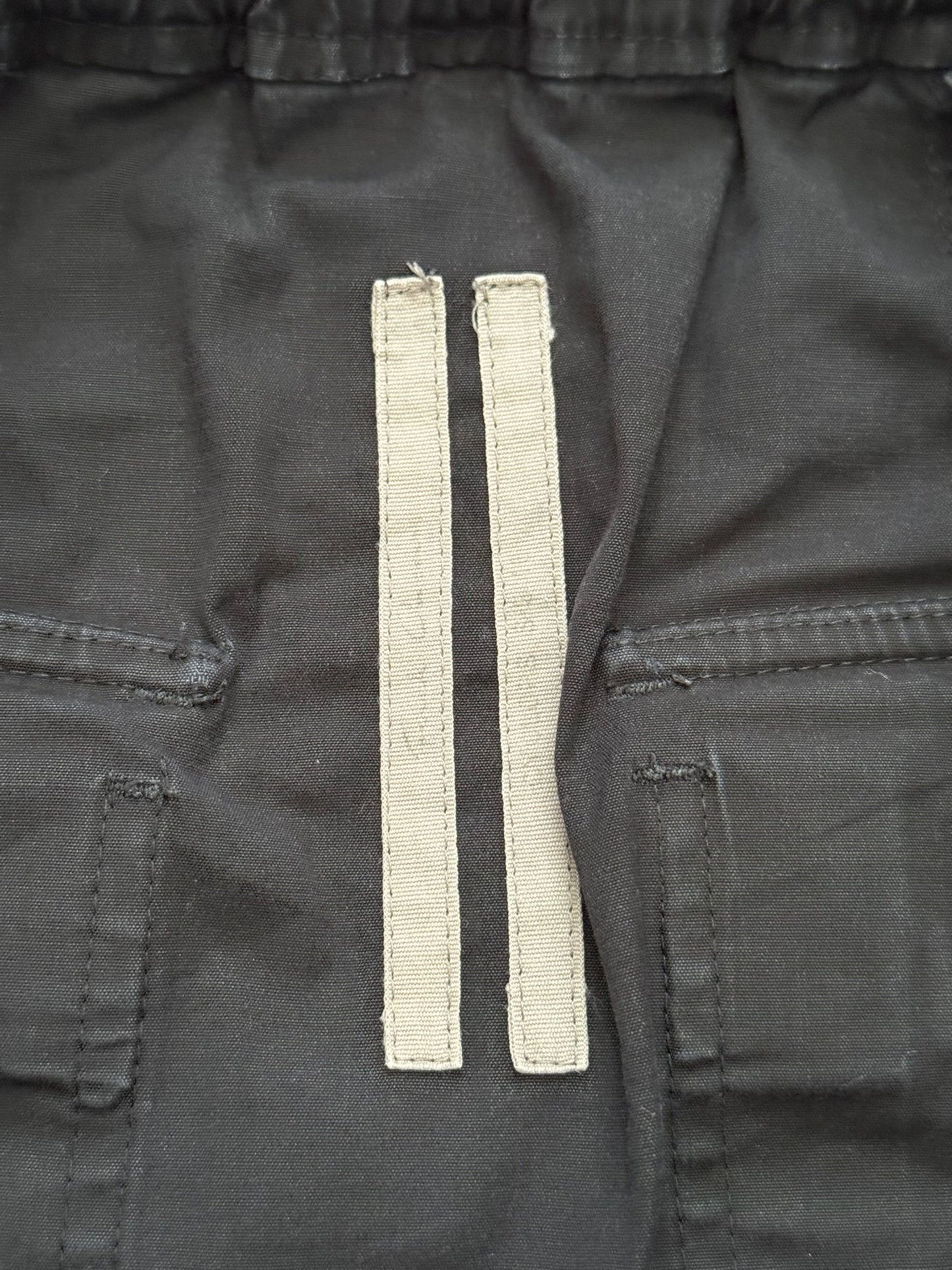 SS16 Rick Owens Mainline Black Angel/Lung Pods Shorts
