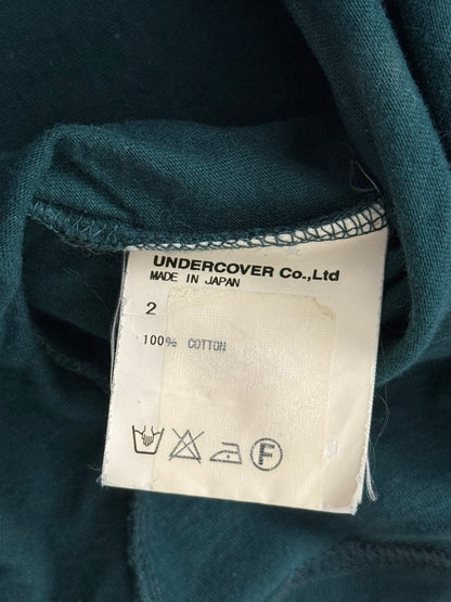 SS07 Undercover "Dark Angel" Graphic Teal T Shirt