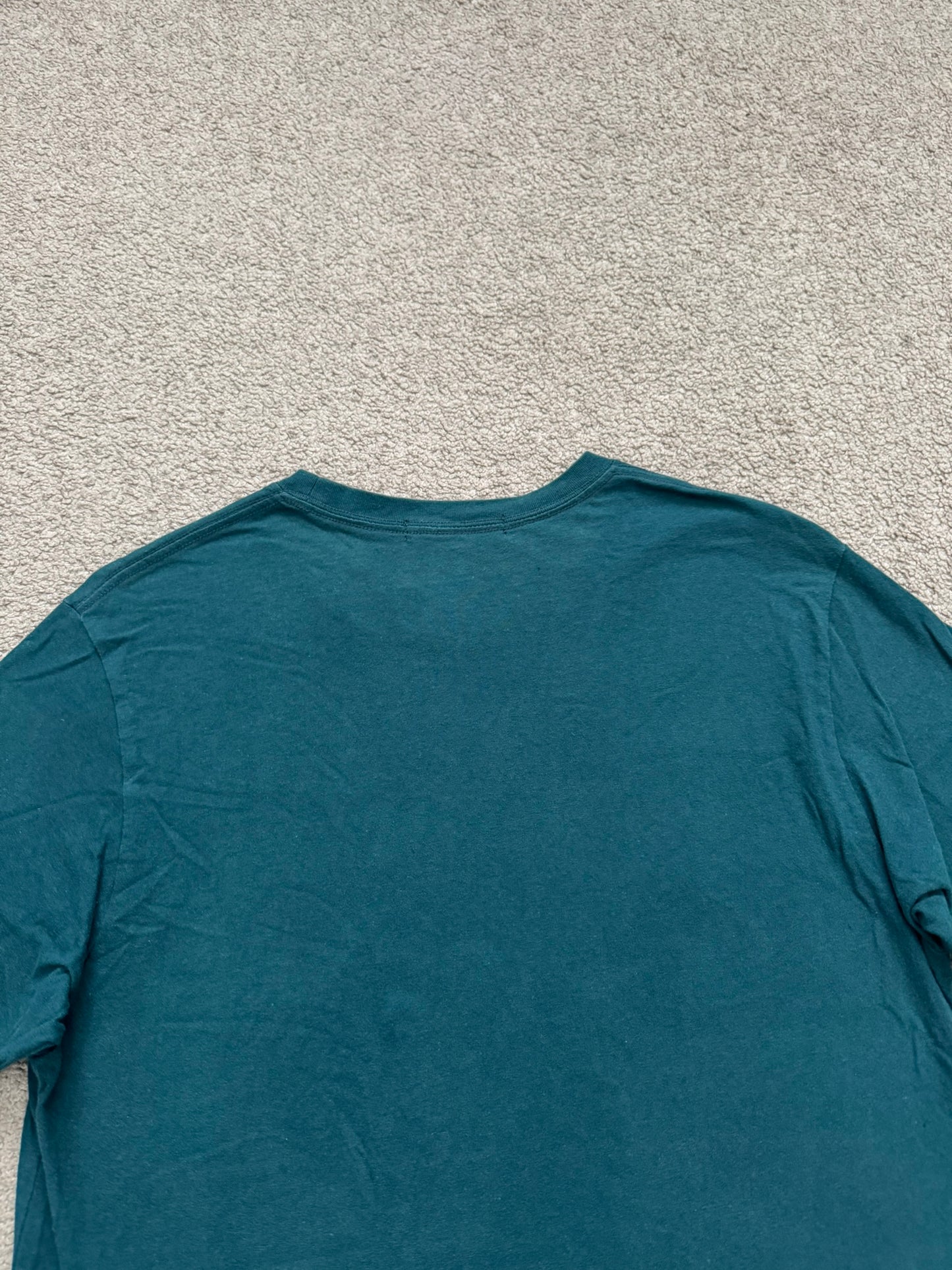 SS07 Undercover "Dark Angel" Graphic Teal T Shirt
