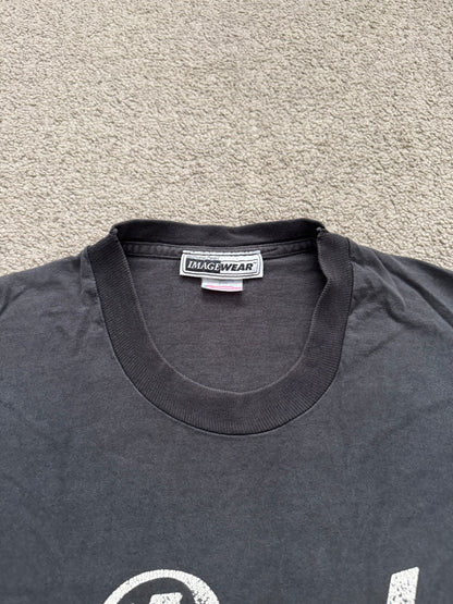 1990s Vintage Pearl Drums Distressed Thrashed T Shirt