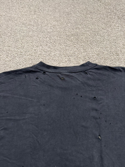 1990s Vintage Angel of Death Biker Distressed Thrashed T Shirt