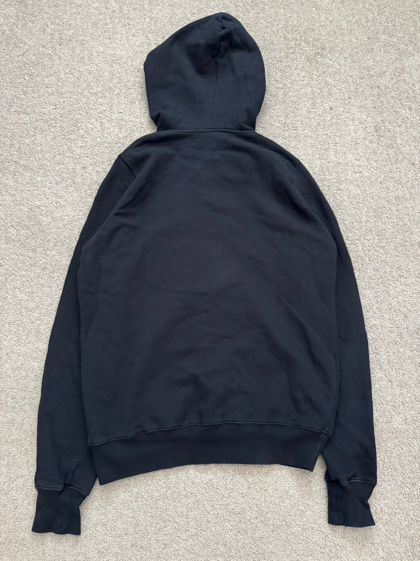 FW16 Rick Owens DRKSHDW Black Felpa Jason Zip Up Hoodie