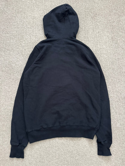 FW16 Rick Owens DRKSHDW Black Felpa Jason Zip Up Hoodie