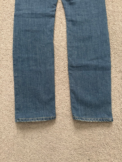 Hysteric Glamour Distressed Patch Studded Denim Jeans