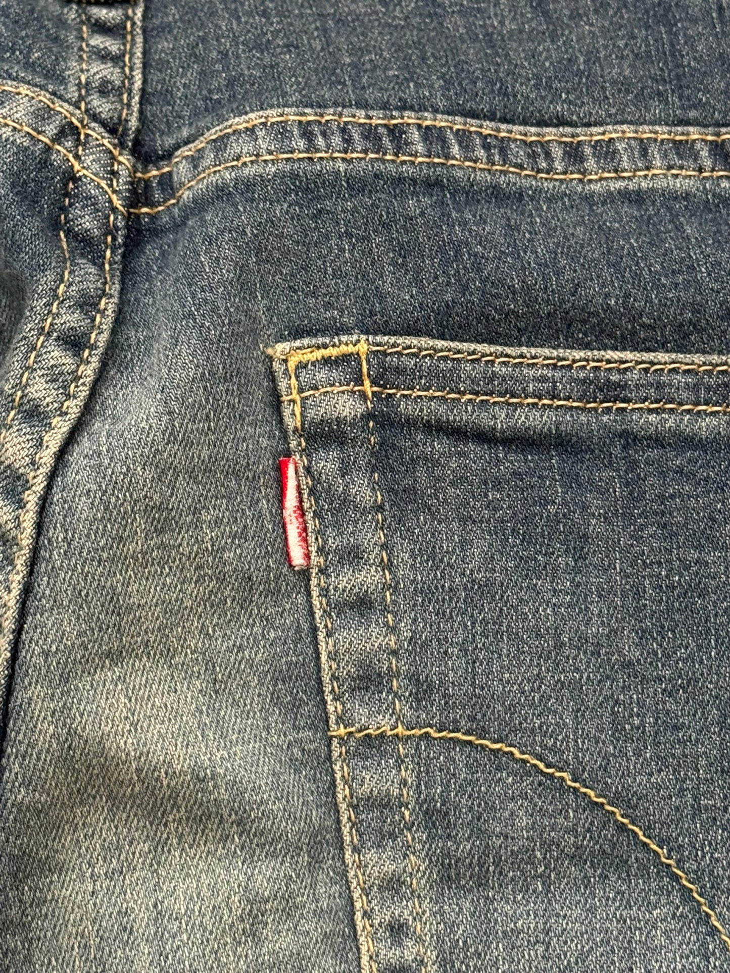 Hysteric Glamour Distressed Patch Studded Denim Jeans