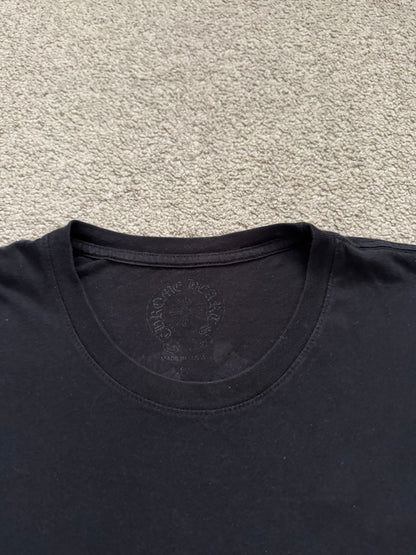 Chrome Hearts Red Vine Dagger Scroll Logo Pocket T Shirt