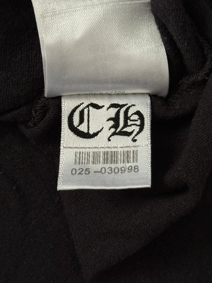 Chrome Hearts Red Vine Dagger Scroll Logo Pocket T Shirt