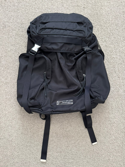 AW11 Undercover Prada GRT Black Nylon Utility Cargo Backpack