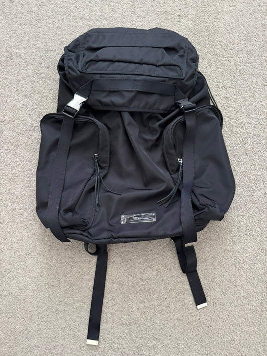 AW11 Undercover Prada GRT Black Nylon Utility Cargo Backpack