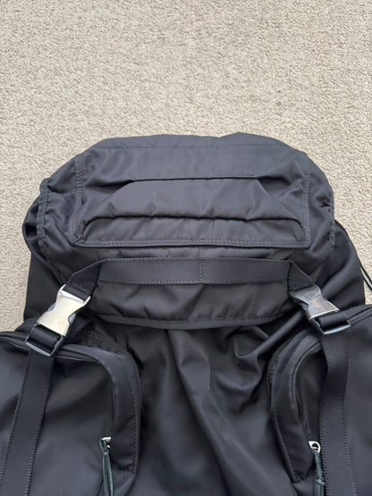 AW11 Undercover Prada GRT Black Nylon Utility Cargo Backpack