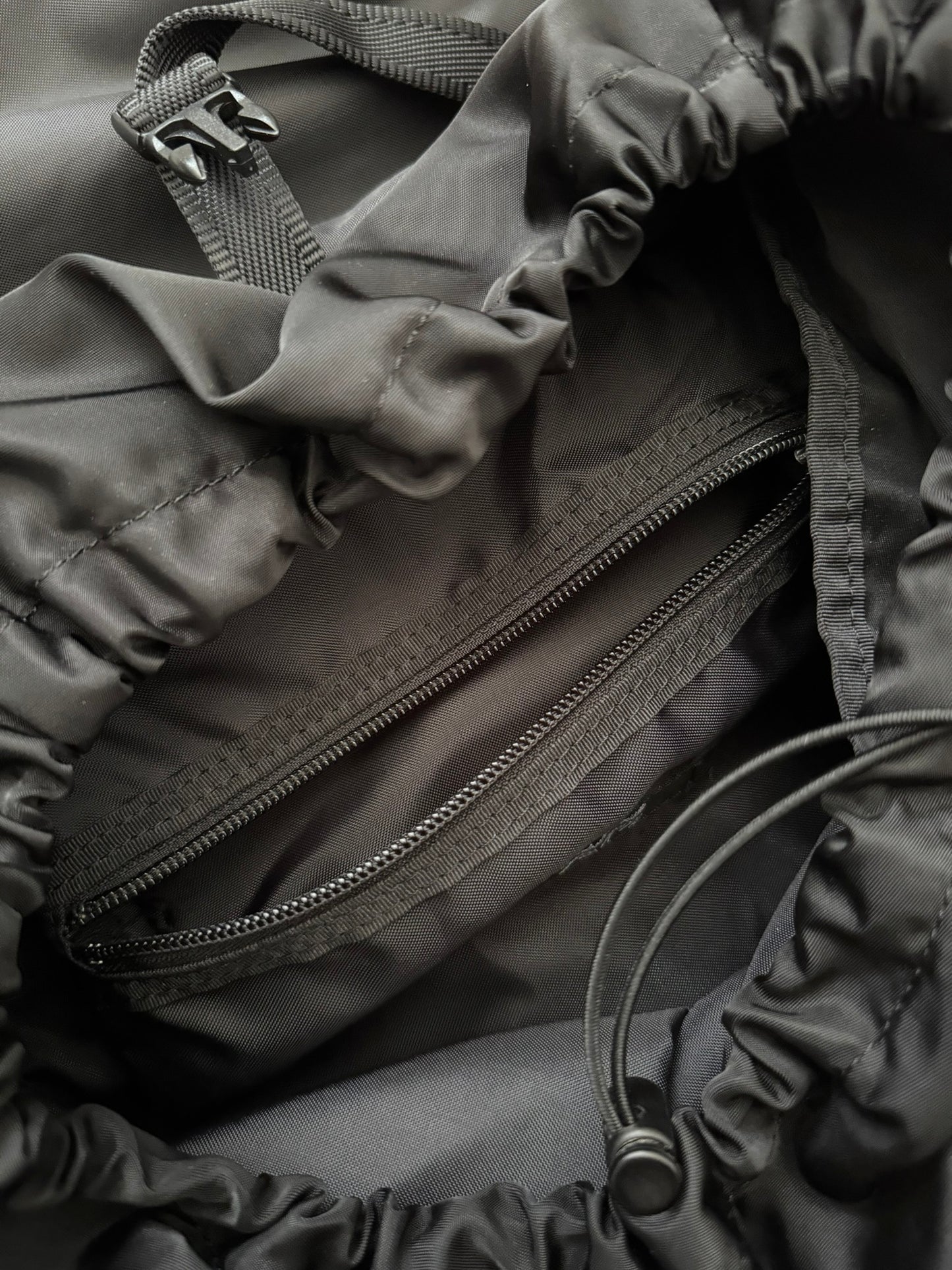 AW11 Undercover Prada GRT Black Nylon Utility Cargo Backpack
