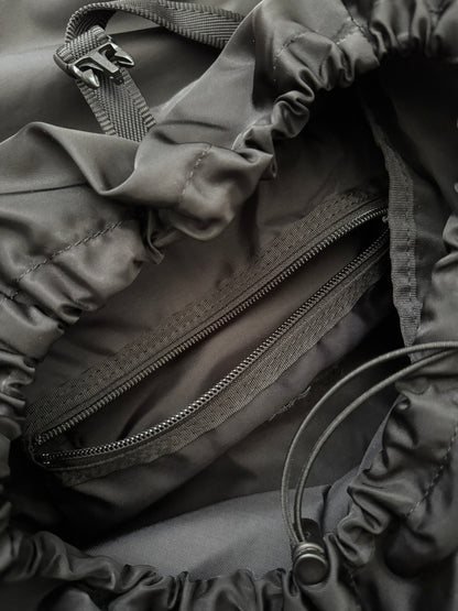AW11 Undercover Prada GRT Black Nylon Utility Cargo Backpack