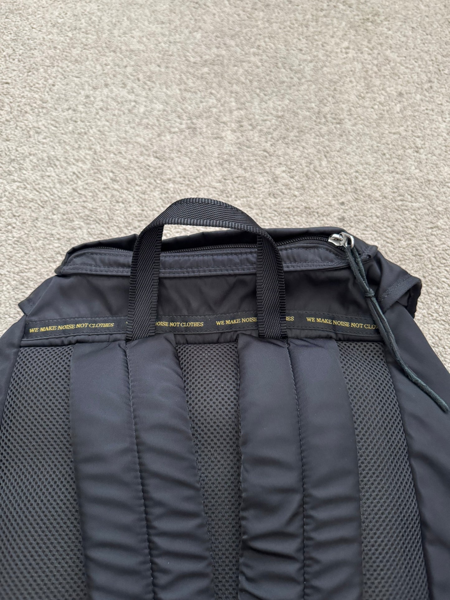 AW11 Undercover Prada GRT Black Nylon Utility Cargo Backpack