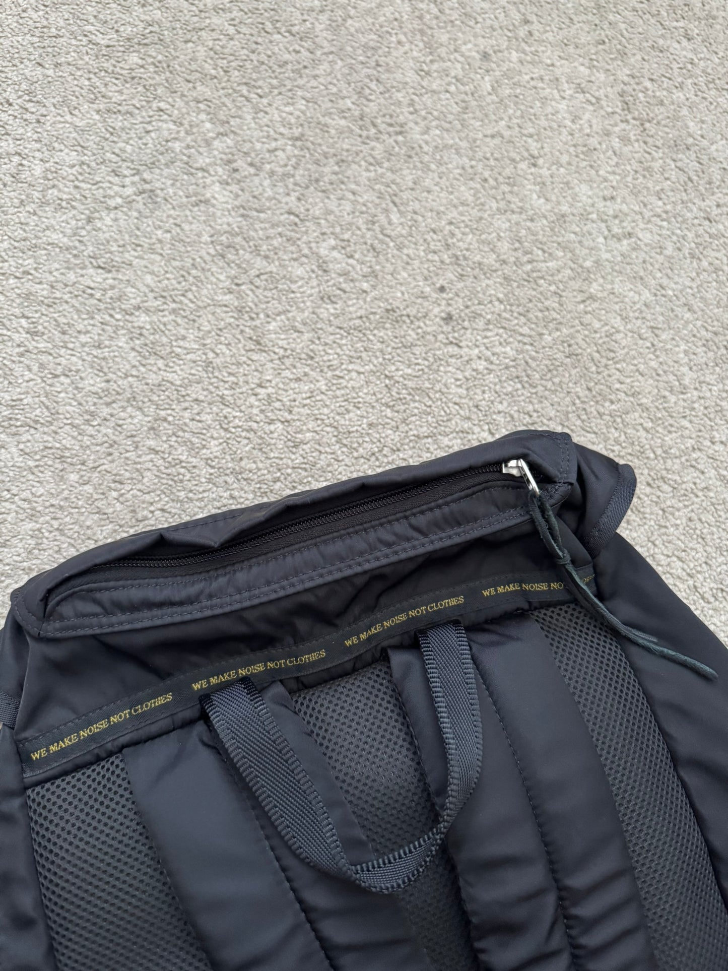 AW11 Undercover Prada GRT Black Nylon Utility Cargo Backpack