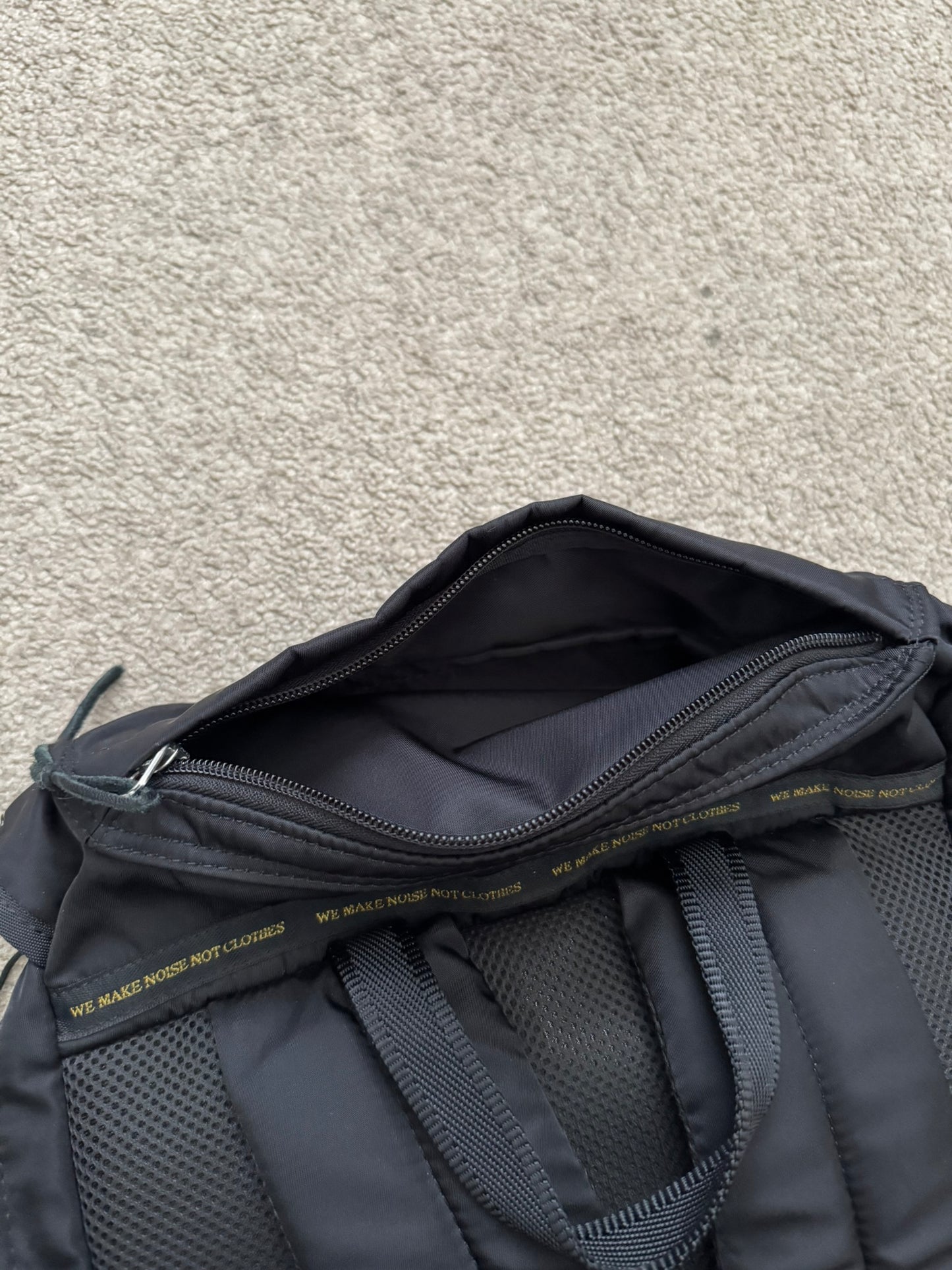 AW11 Undercover Prada GRT Black Nylon Utility Cargo Backpack