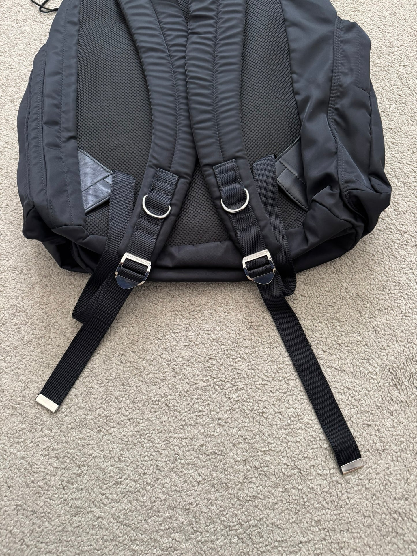 AW11 Undercover Prada GRT Black Nylon Utility Cargo Backpack