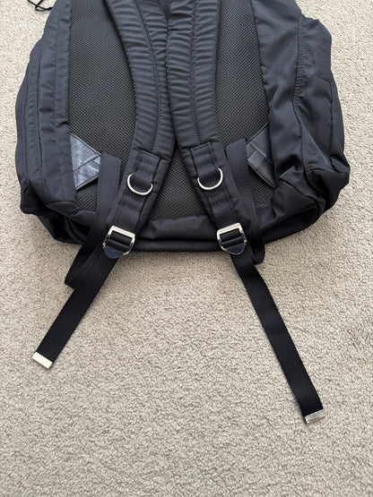 AW11 Undercover Prada GRT Black Nylon Utility Cargo Backpack