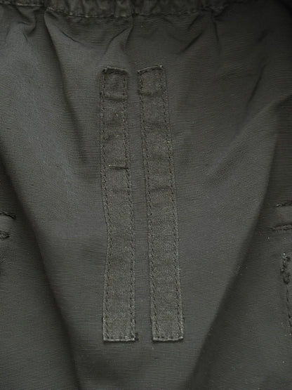 SS14 Rick Owens DRKSHDW Black Nylon Memphis Cargo Pods Shorts
