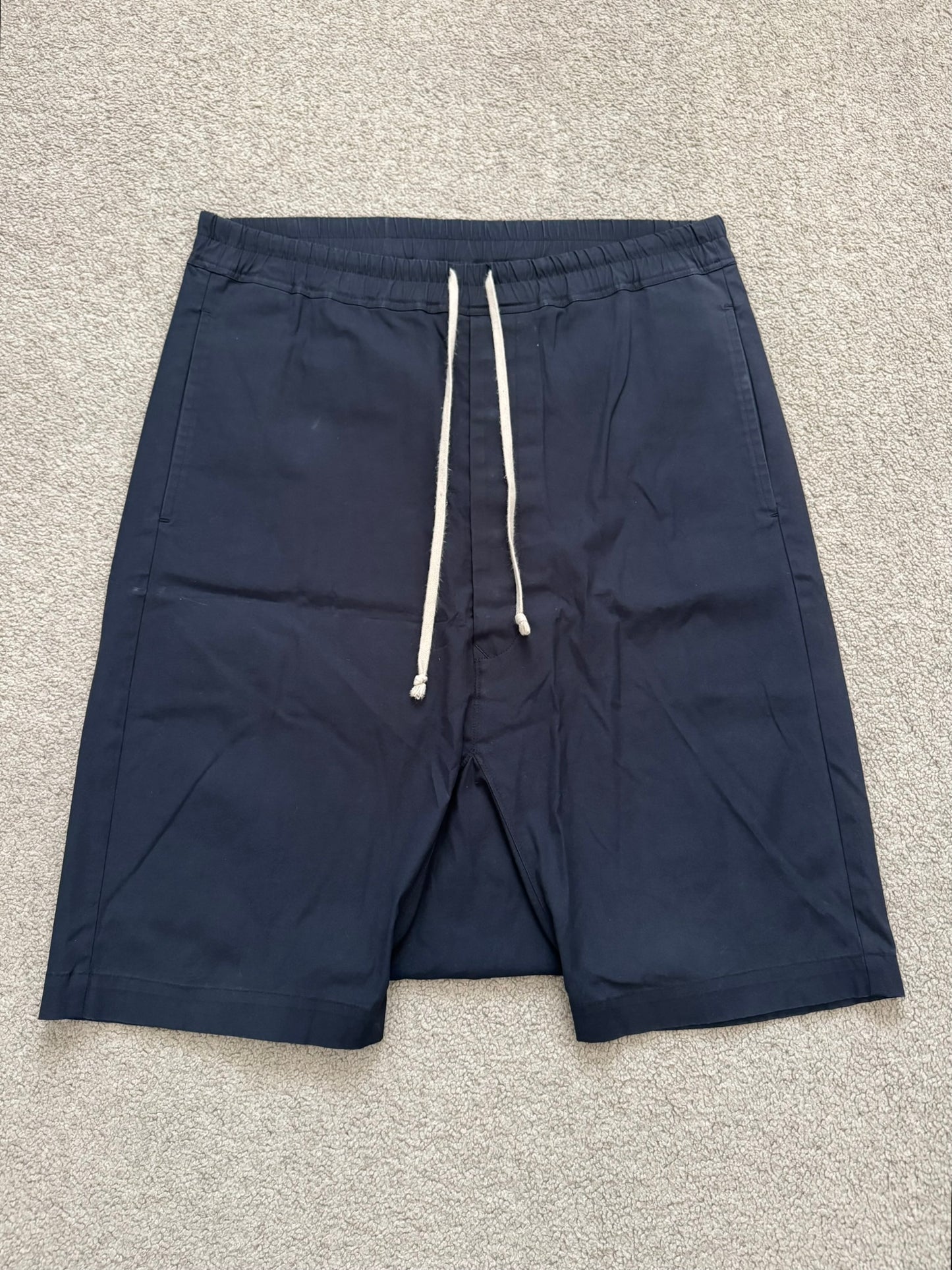 SS15 Rick Owens Mainline "Faun" Black Pods Shorts