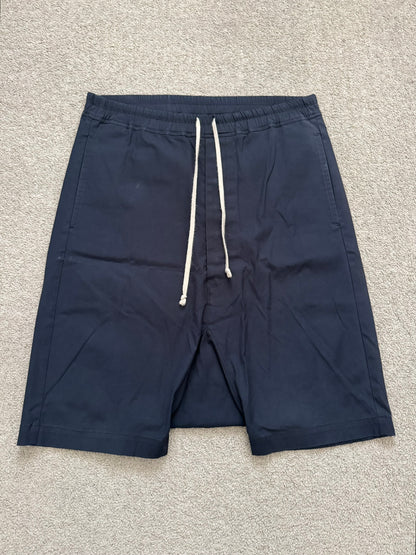 SS15 Rick Owens Mainline "Faun" Black Pods Shorts
