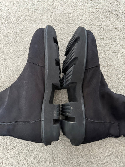 SS20 Rick Owens DRKSHDW Army Bozo Megatooth Zip Combat Boots