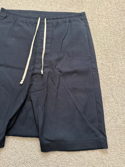 SS15 Rick Owens Mainline "Faun" Black Pods Shorts