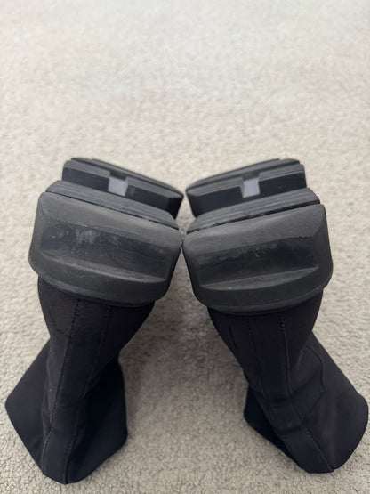 SS20 Rick Owens DRKSHDW Army Bozo Megatooth Zip Combat Boots