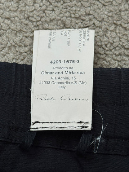 SS15 Rick Owens Mainline "Faun" Black Pods Shorts