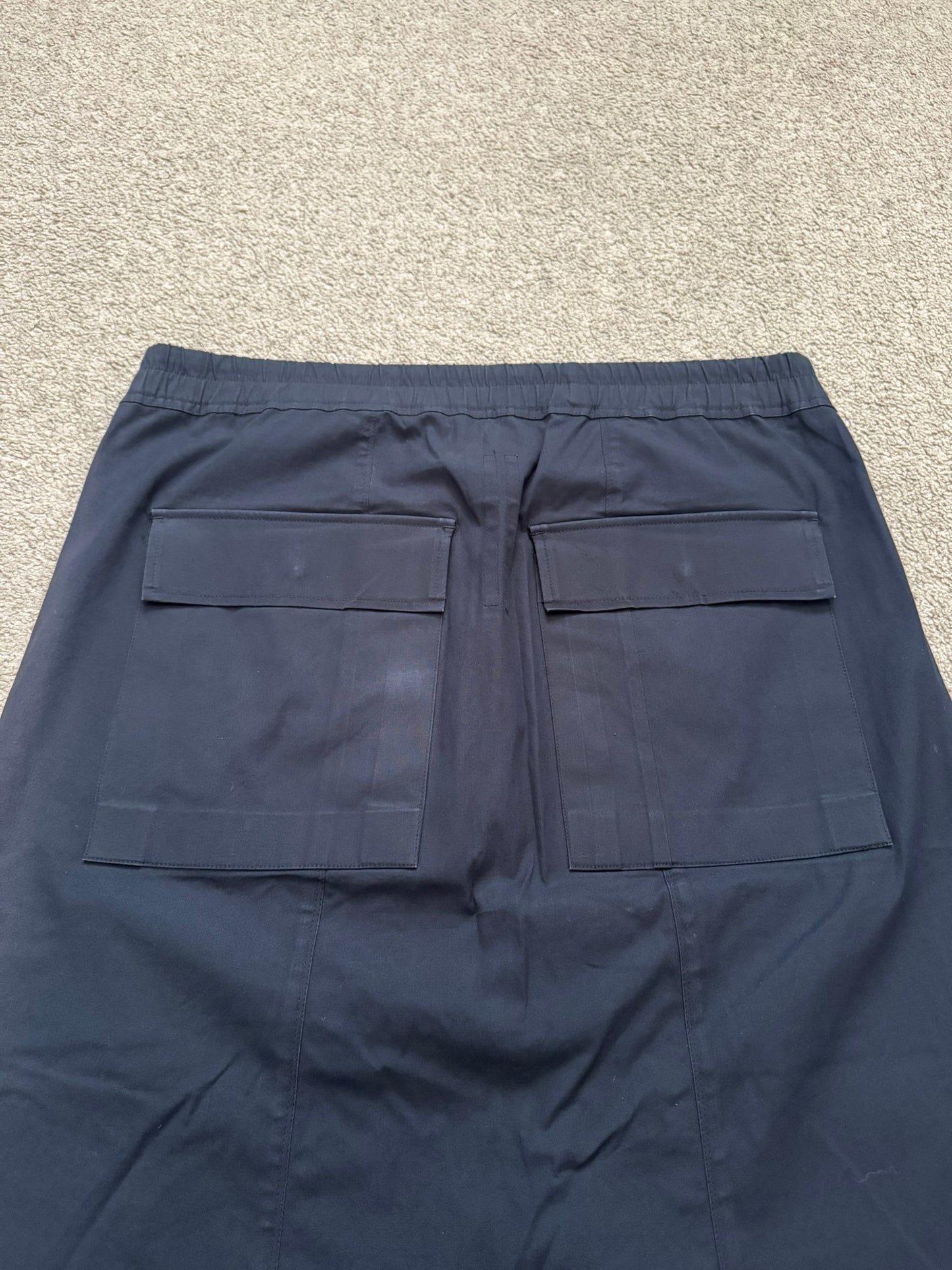 SS15 Rick Owens Mainline "Faun" Black Pods Shorts