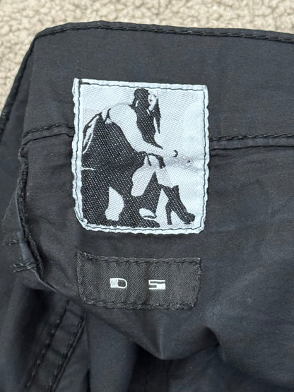 FW13 Rick Owens DRKSHDW "Plinth" Runway Waxed Memphis Biker Jeans
