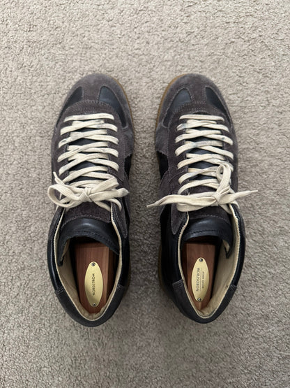 Maison Margiela Replica Black/Gum GAT Mid Top Sneakers