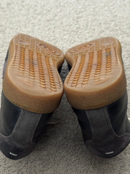 Maison Margiela Replica Black/Gum GAT Mid Top Sneakers