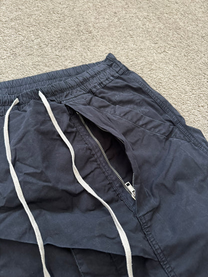 FW15 Rick Owens DRKSHDW Black Memphis Cargo Pods Shorts