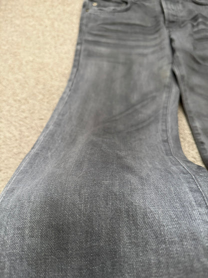 SS05 Dior Homme by Hedi Slimane "Untitled/Beck" MIJ Gray Glitter Denim Jeans