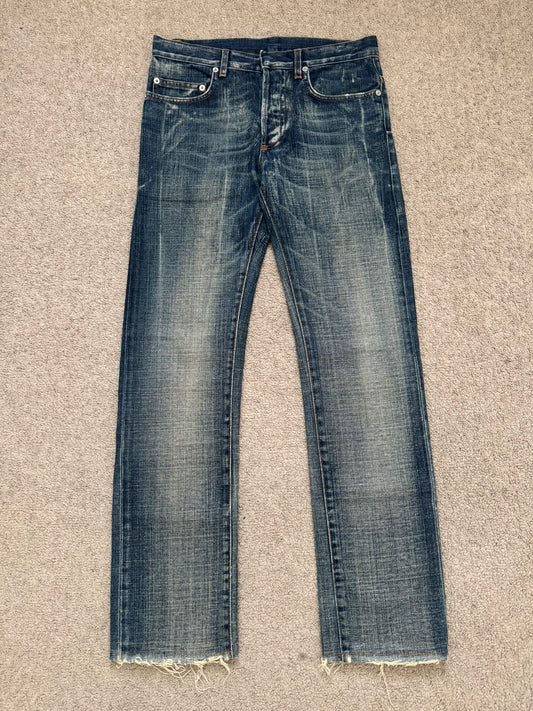 SS07 Dior Homme by Hedi Slimane "Find Again" Denim Jeans