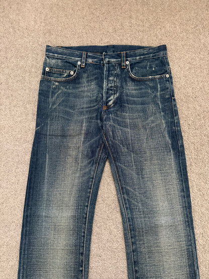 SS07 Dior Homme by Hedi Slimane "Find Again" Denim Jeans