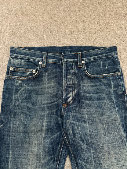 SS07 Dior Homme by Hedi Slimane "Find Again" Denim Jeans