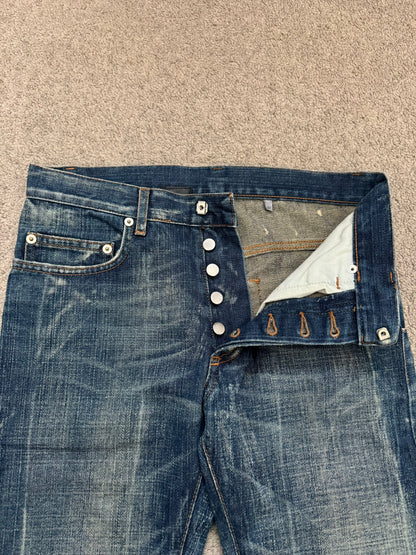 SS07 Dior Homme by Hedi Slimane "Find Again" Denim Jeans