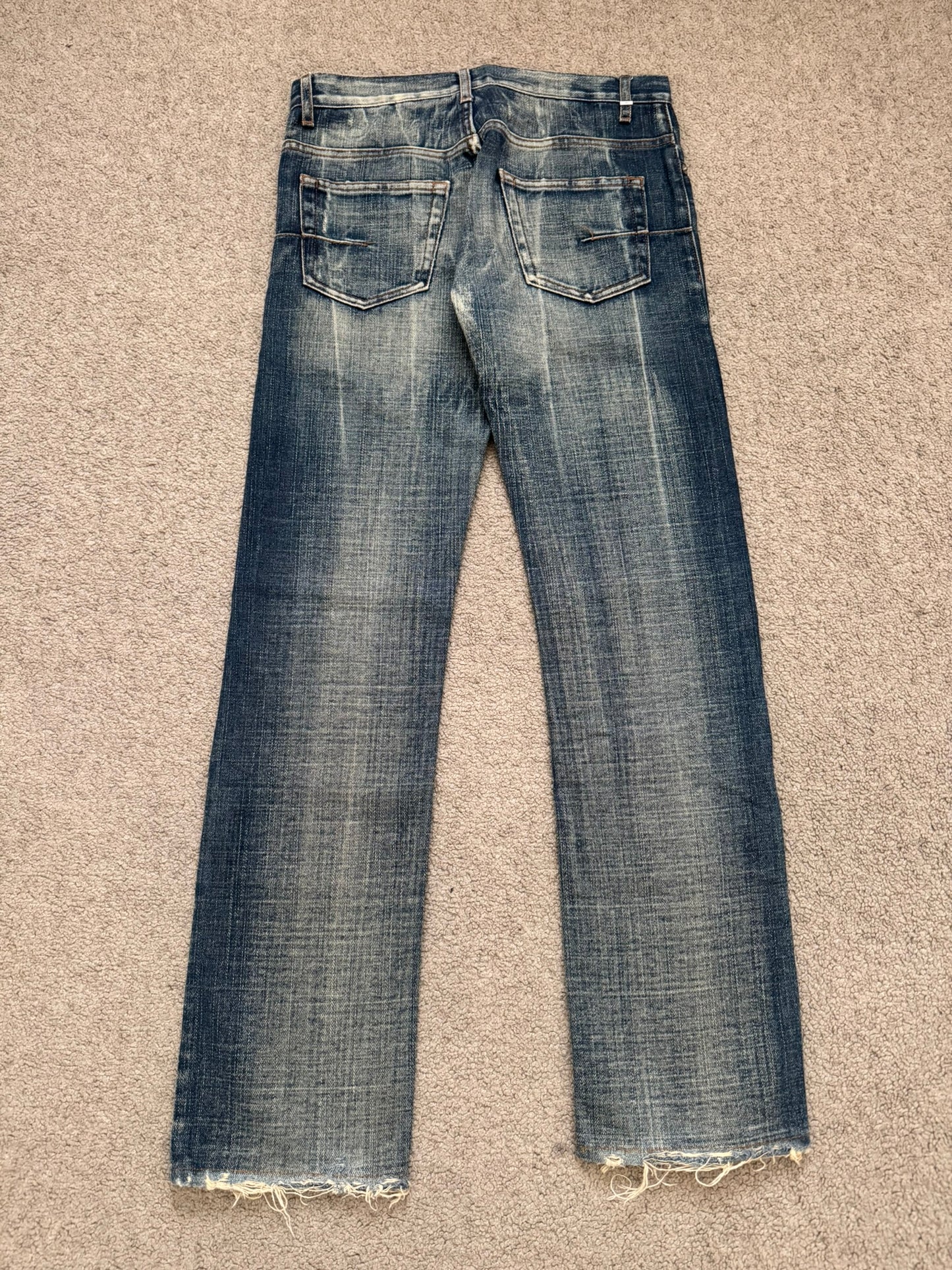 SS07 Dior Homme by Hedi Slimane "Find Again" Denim Jeans
