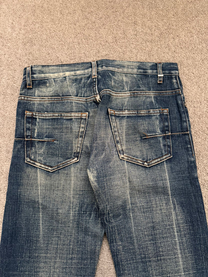 SS07 Dior Homme by Hedi Slimane "Find Again" Denim Jeans