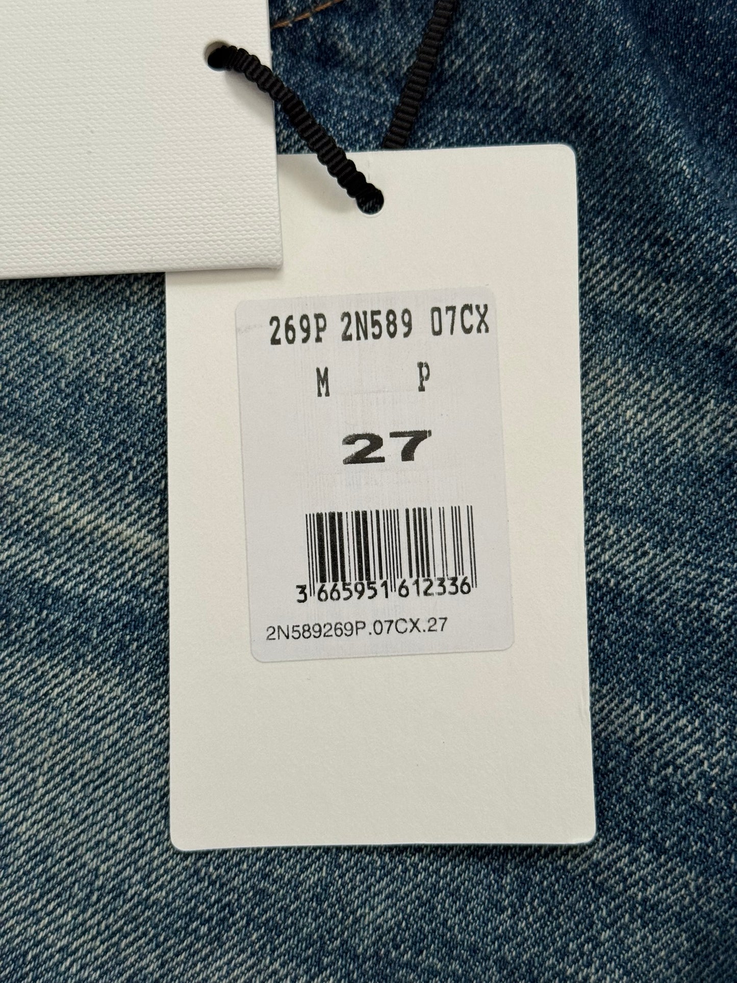 FW21 Celine by Hedi Slimane "Kurt" Distressed Denim Jeans