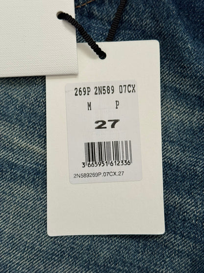 FW21 Celine by Hedi Slimane "Kurt" Distressed Denim Jeans