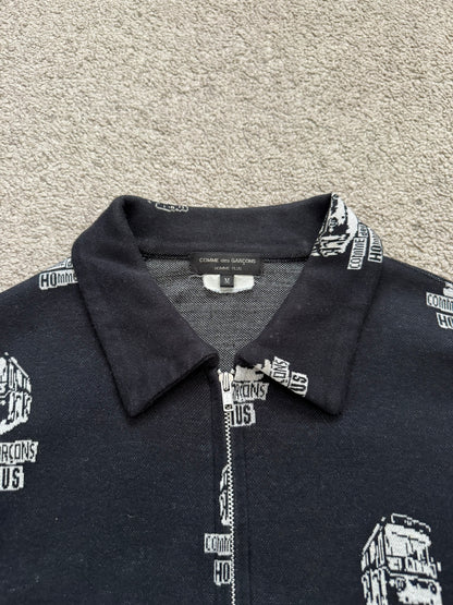 AW08 Comme Des Garcons Homme Plus x Jamie Reid Logo Bus Jacket