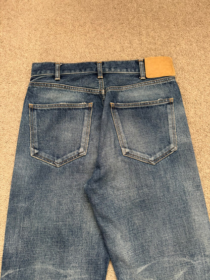 FW21 Celine by Hedi Slimane "Kurt" Distressed Denim Jeans