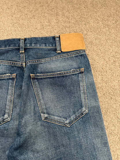 FW21 Celine by Hedi Slimane "Kurt" Distressed Denim Jeans